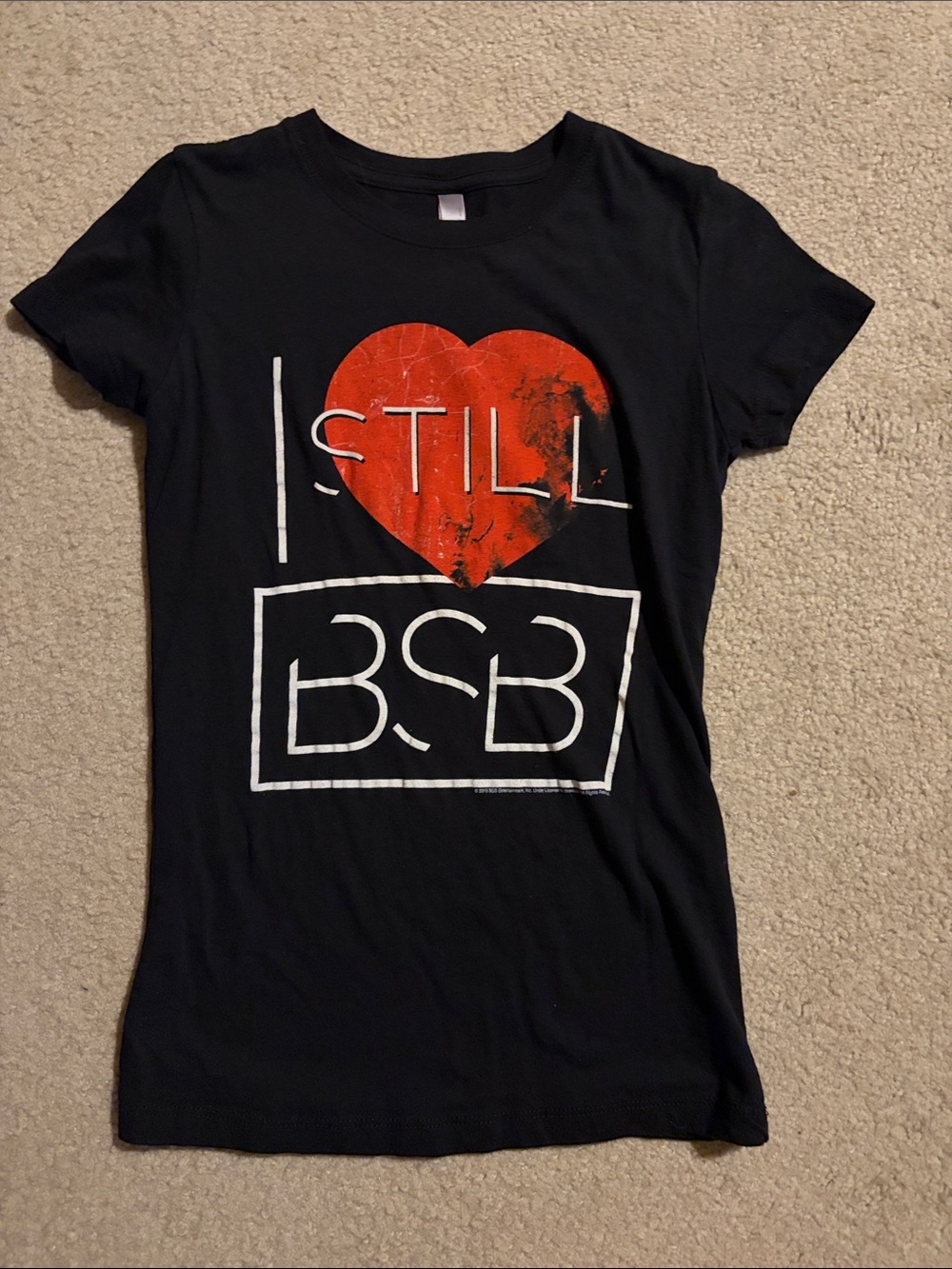 Backstreet Boys woman’s shirt- I still heart BSB